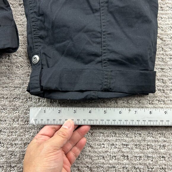 Motherhood Maternity Women Knee High Cargo Short Pants Size Extra Large XL Black - Picture 12 of 12